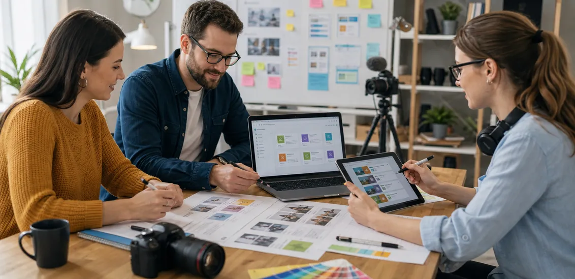 Content creation for European learning institutions